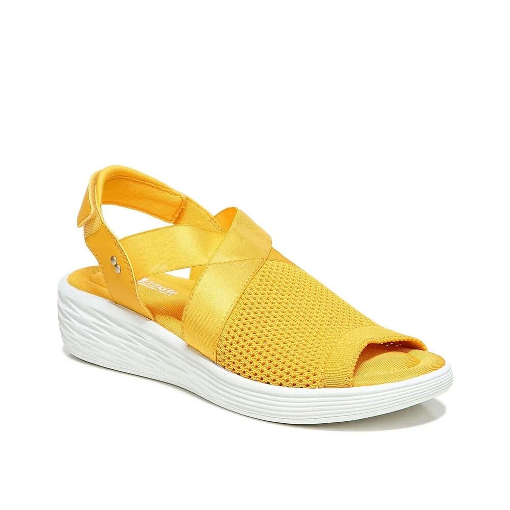 Yellow Women's Slingback Comfort Sandal